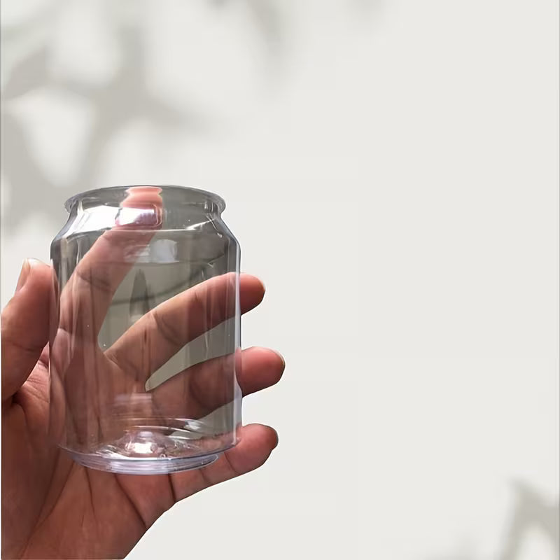 8.45 oz PET Corrugated Round Beverage Jars