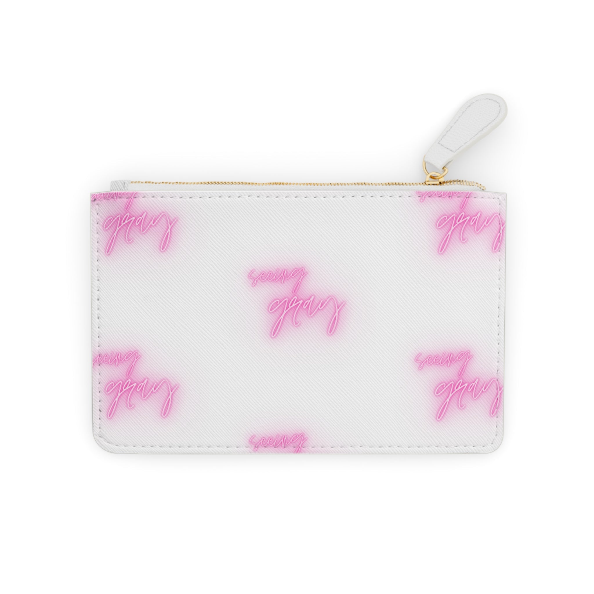 Seeing Gray Mini Clutch Bag shown in a compact, sleek design for evening wear