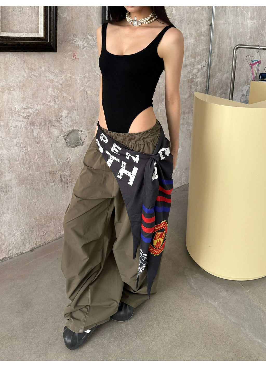 Women's Quick Dry Summer Loose Wide Leg Harajuku Pants - Image 6