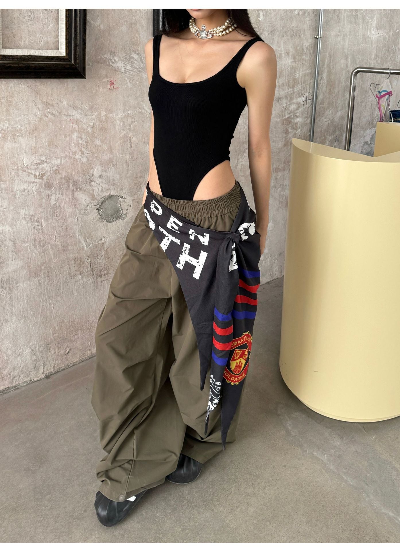 Women's Quick Dry Summer Loose Wide Leg Harajuku Pants - Image 6