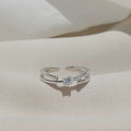 Thorn Open Ring For Women, Dark Zircon Luxury Niche Design, INS Trendy Cool Index Finger Ring