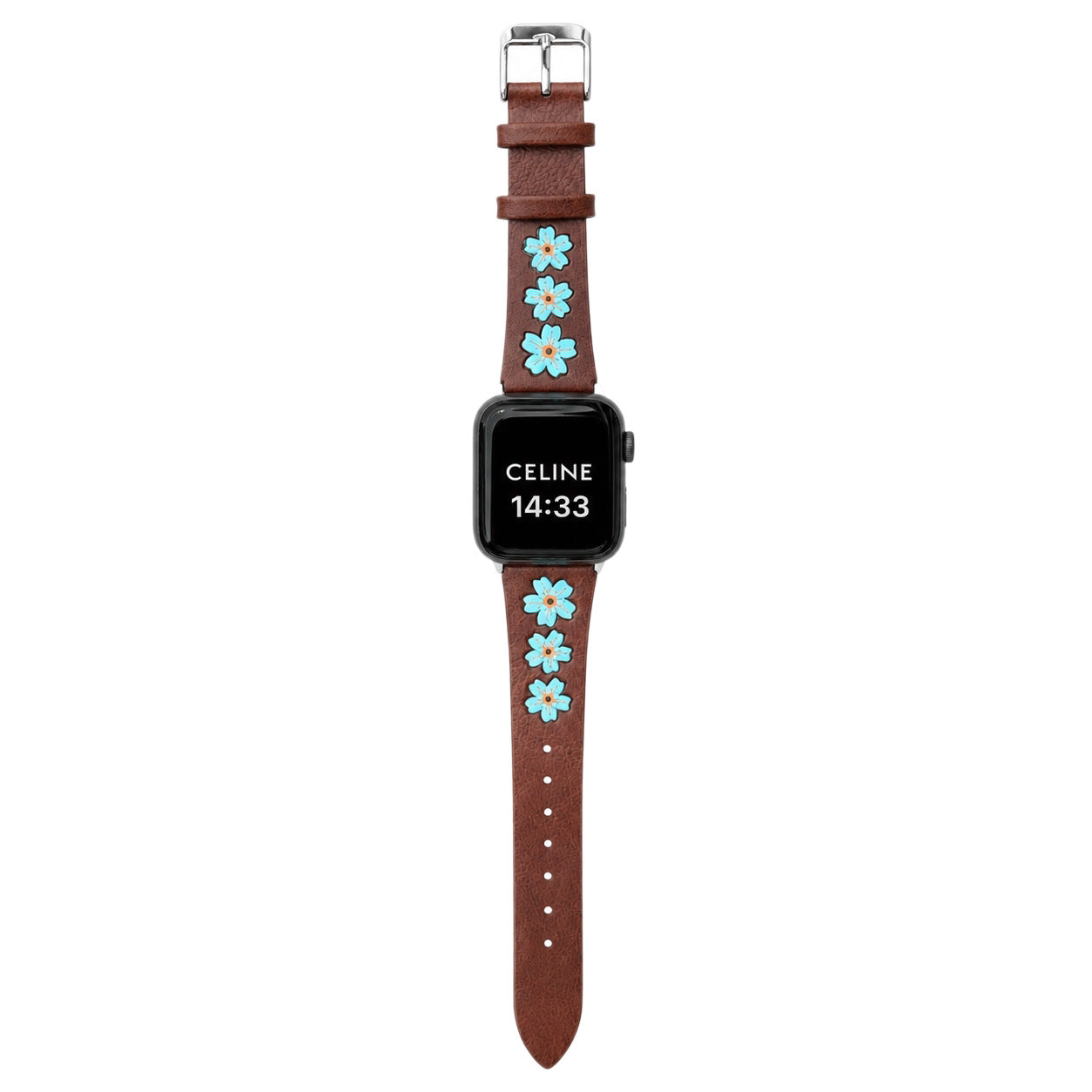 All-match Fashion Embroidered Cherry Blossom Watch Strap