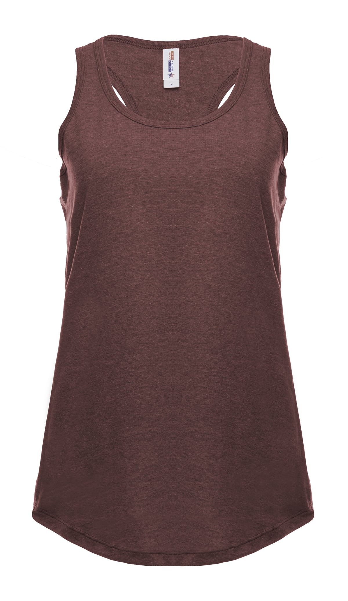 Ladies Racer Back Tank Top Lightweight Breathable Cotton Blend - Image 7