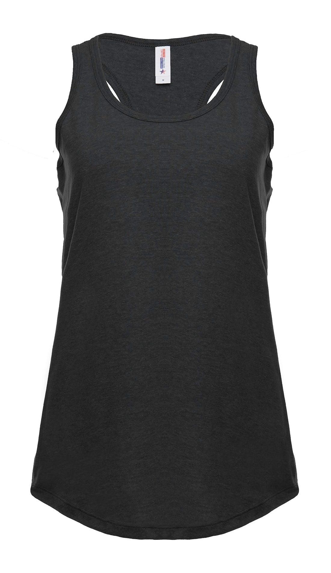Ladies Racer Back Tank Top Lightweight Breathable Cotton Blend - Image 8