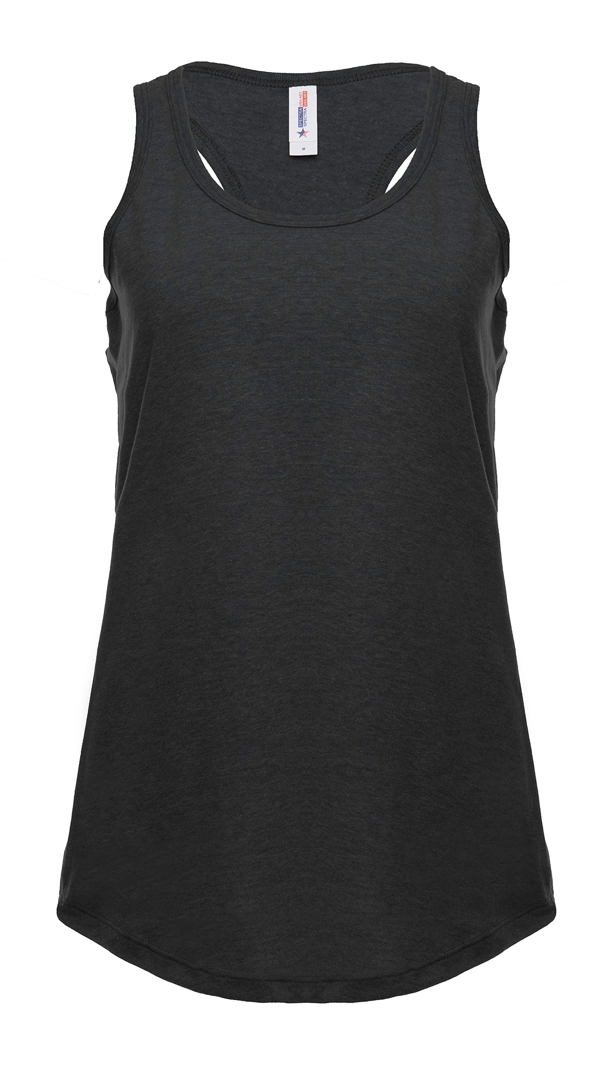 Ladies Racer Back Tank Top Lightweight Breathable Cotton Blend - Image 8