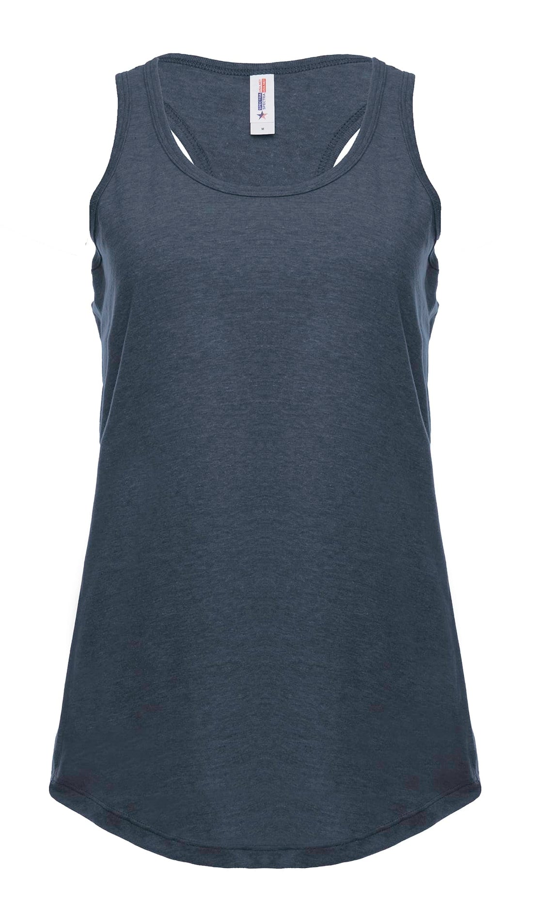 Ladies Racer Back Tank Top Lightweight Breathable Cotton Blend - Image 9