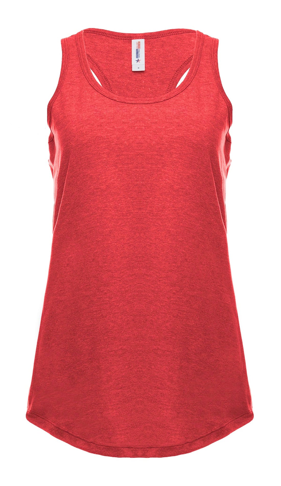 Ladies Racer Back Tank Top Lightweight Breathable Cotton Blend - Image 10