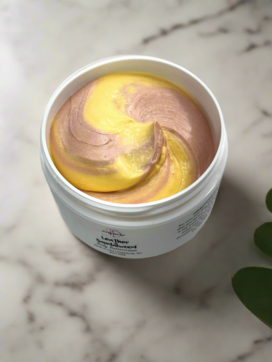 Leather + Sandalwood Body Cream