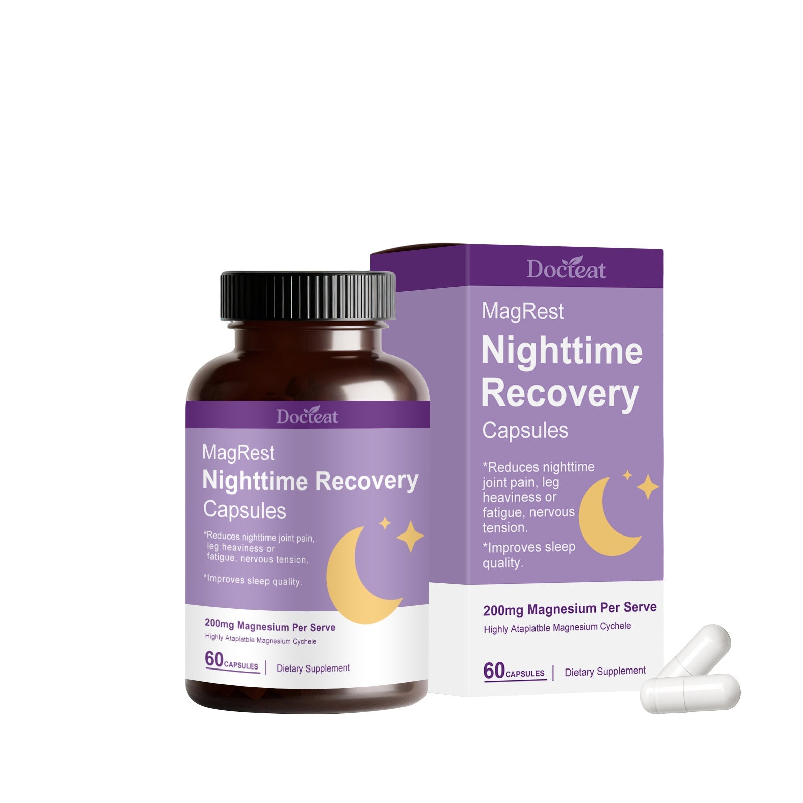 Nighttime Recovery Support Capsules