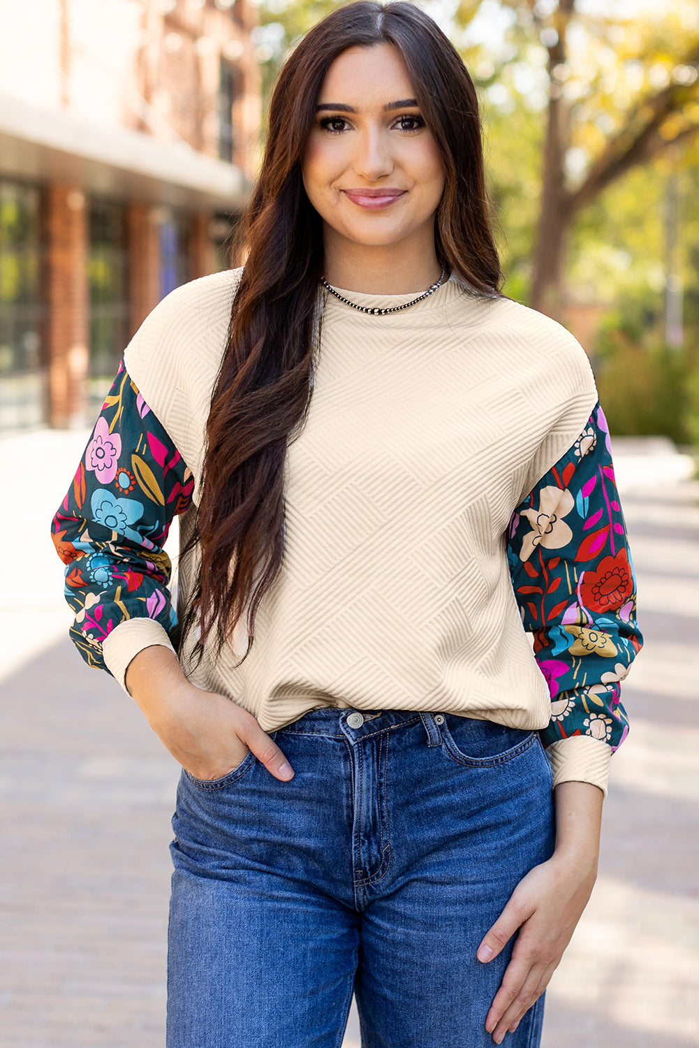 Camille Drop Shoulder Knit Top