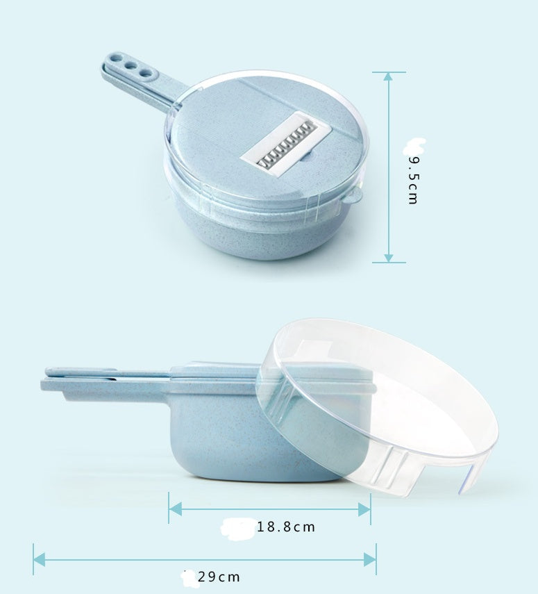 8-in-1 Mandoline Vegetable Slicer, Onion Chopper & Food Grater