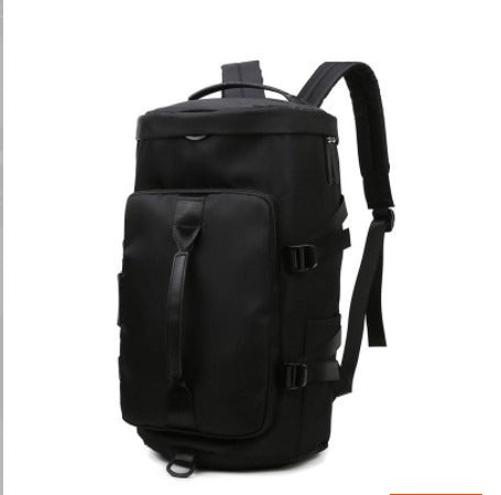 Women's Convertible Gym Duffel Backpack - Pink & Grey Travel Fitness Bag