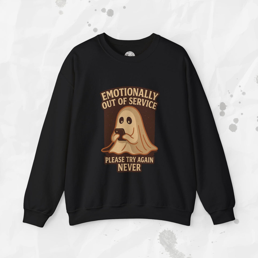 Emotionally Out of Service – Crewneck Sweatshirt