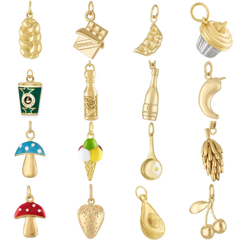 18K Gold Vacuum Plated Small Pendant Necklace
