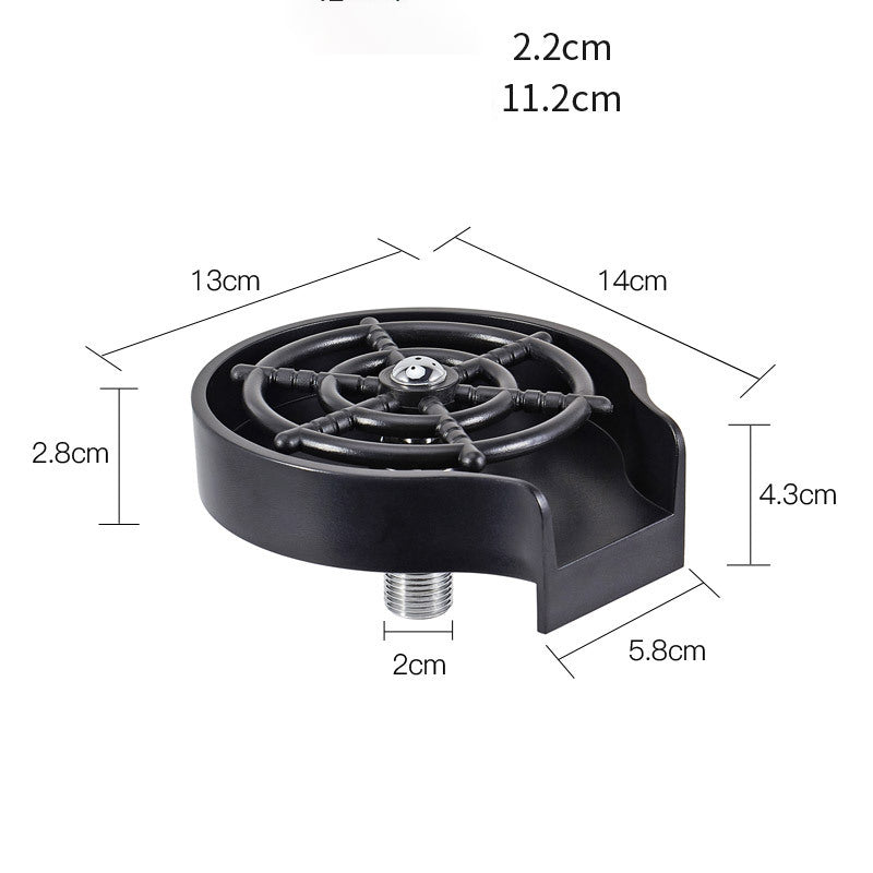 Automatic High-Pressure Sink Cup Washer for Coffee Pitchers