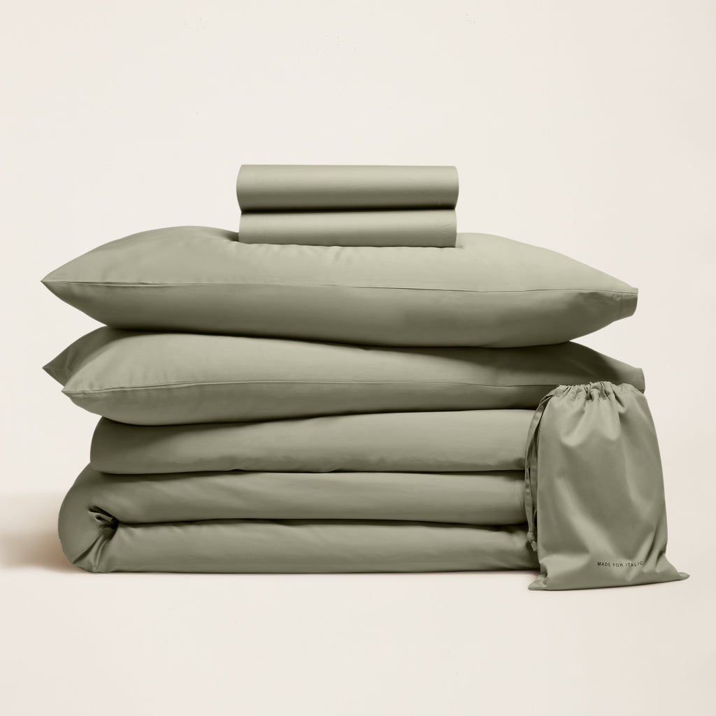Australian Long-Staple Cotton Sateen Bedding Bundle - Image 19