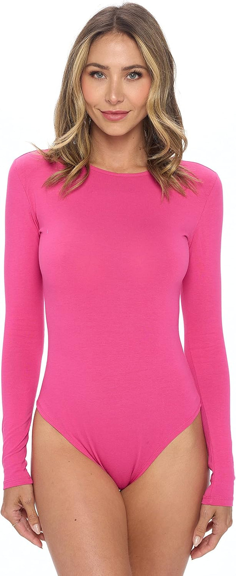 Natural Uniforms Long Sleeve Body Suit-Breathable Cotton Stretch