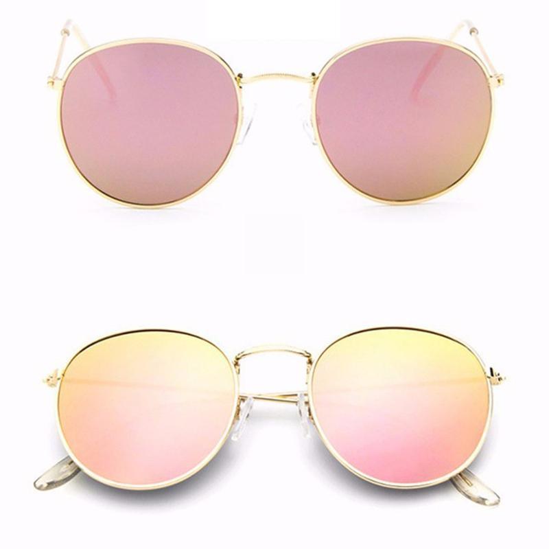Classic Round Polarized Sunglasses with UV400 Protection