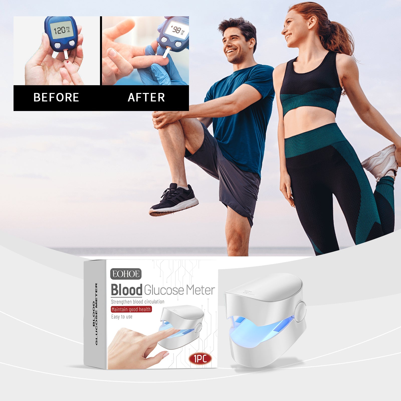 Blood Sugar Monitor 1pc