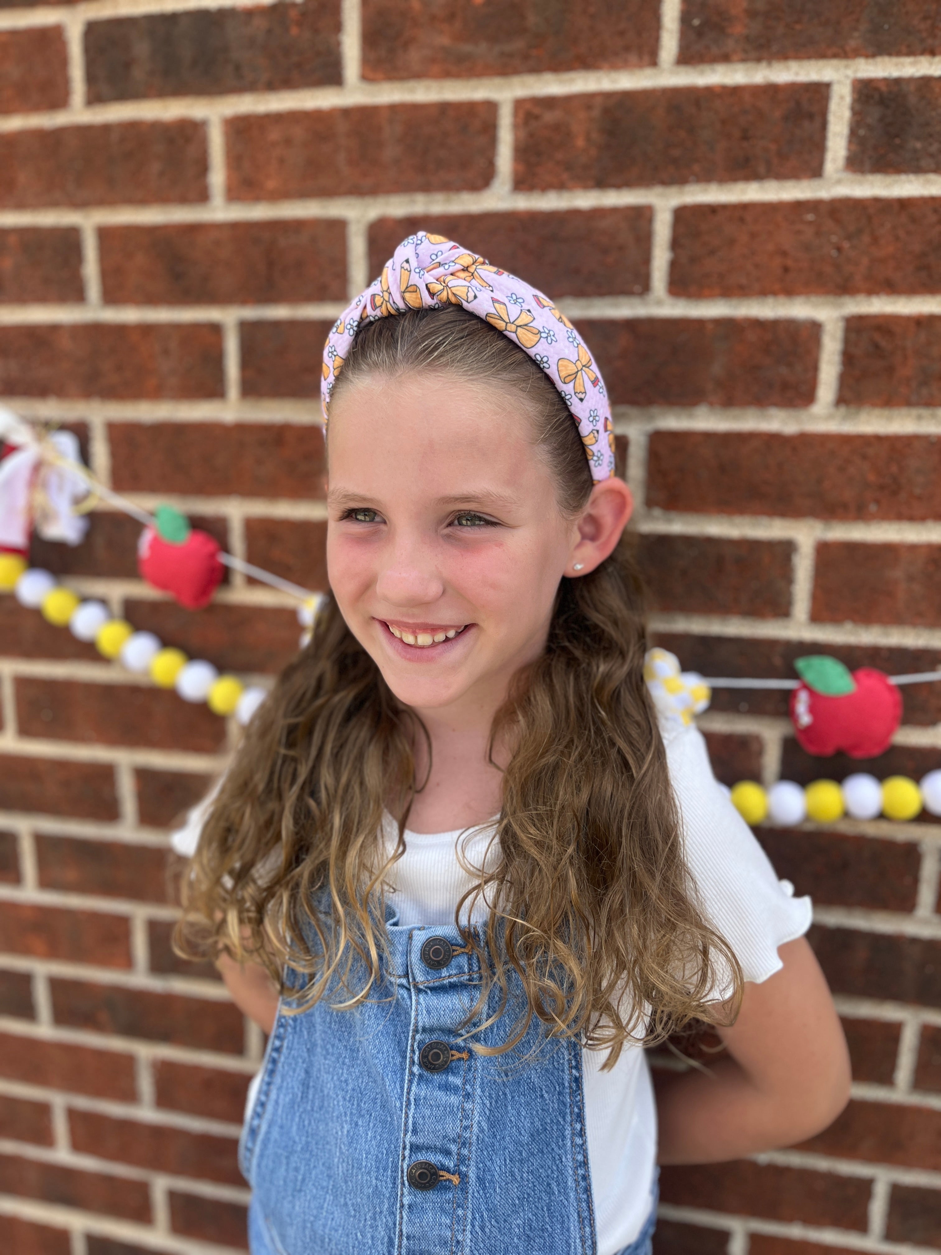 Pencil Bow Knotted Headband