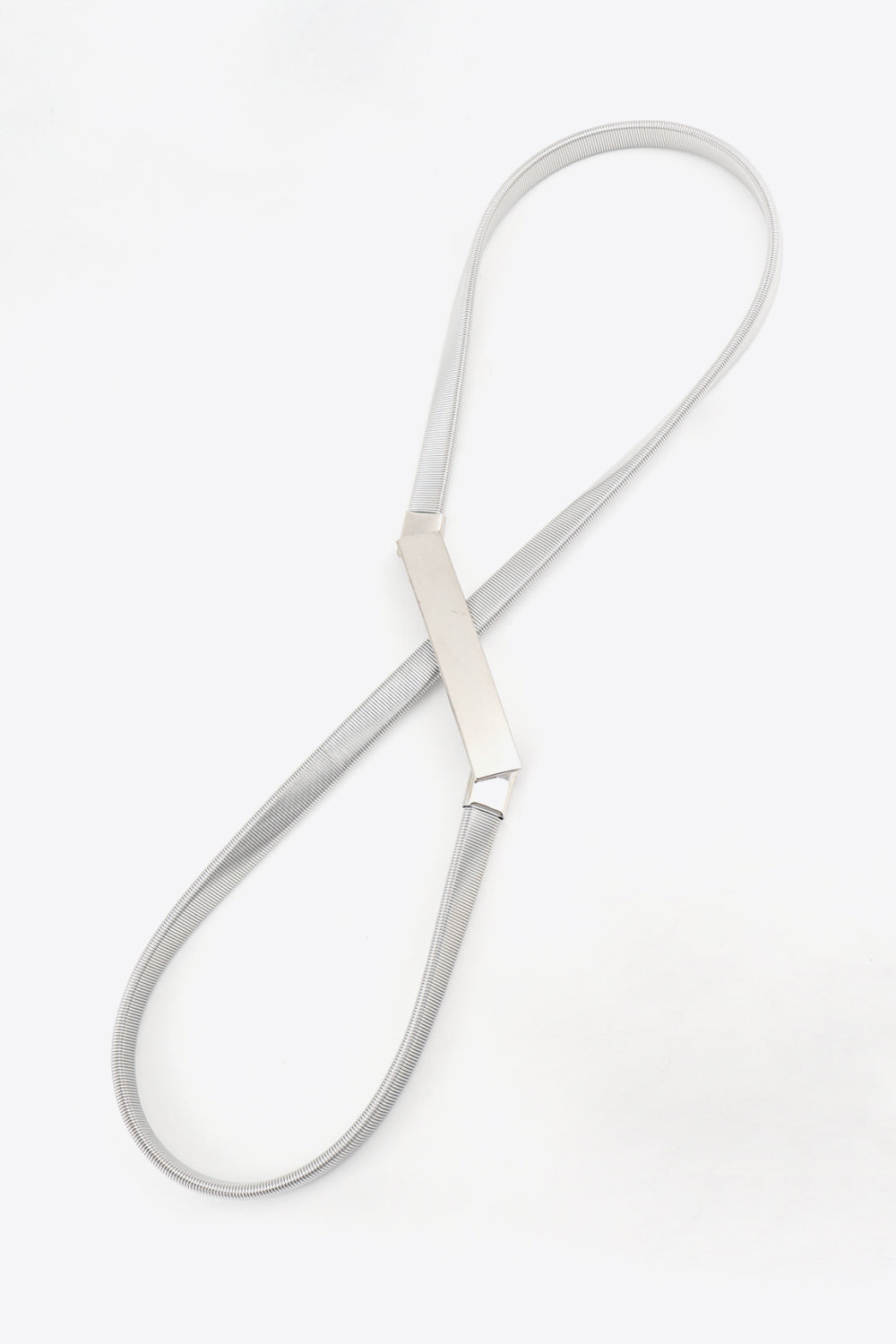 Elastic Iron Skinny Belt | Modern Buckle Design