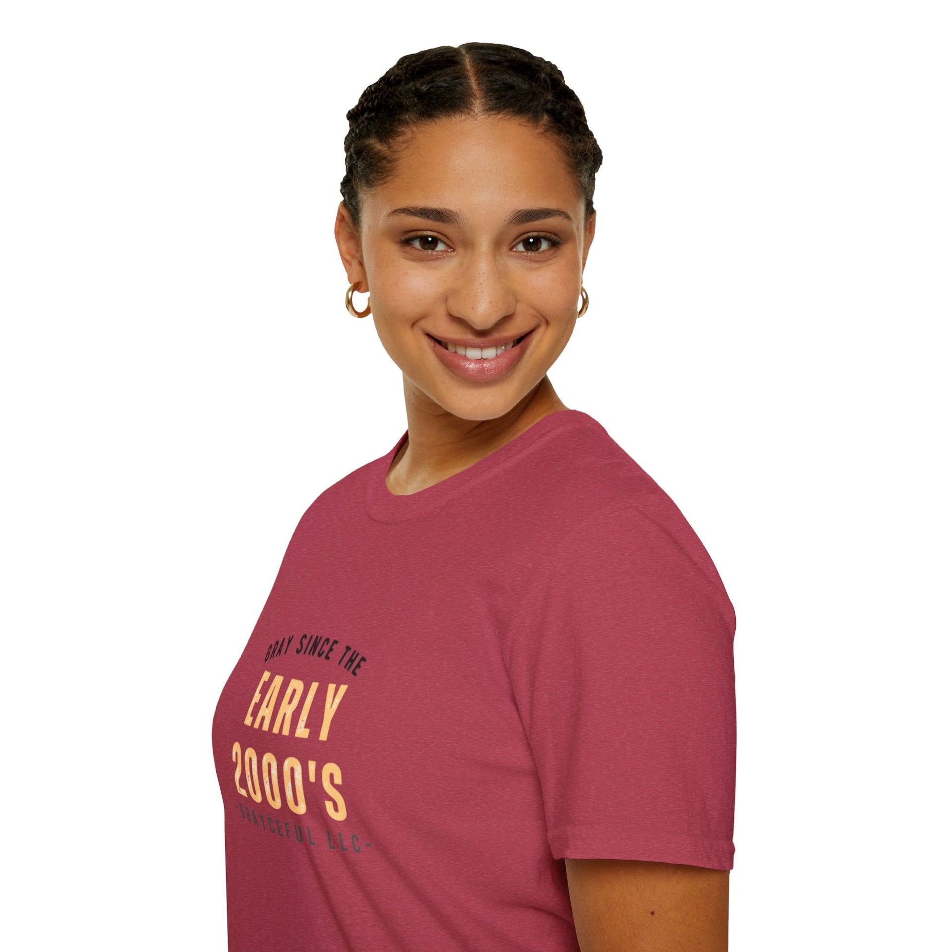Unisex Softstyle Cotton Crewneck T-Shirt: Minimalist Casual Tee