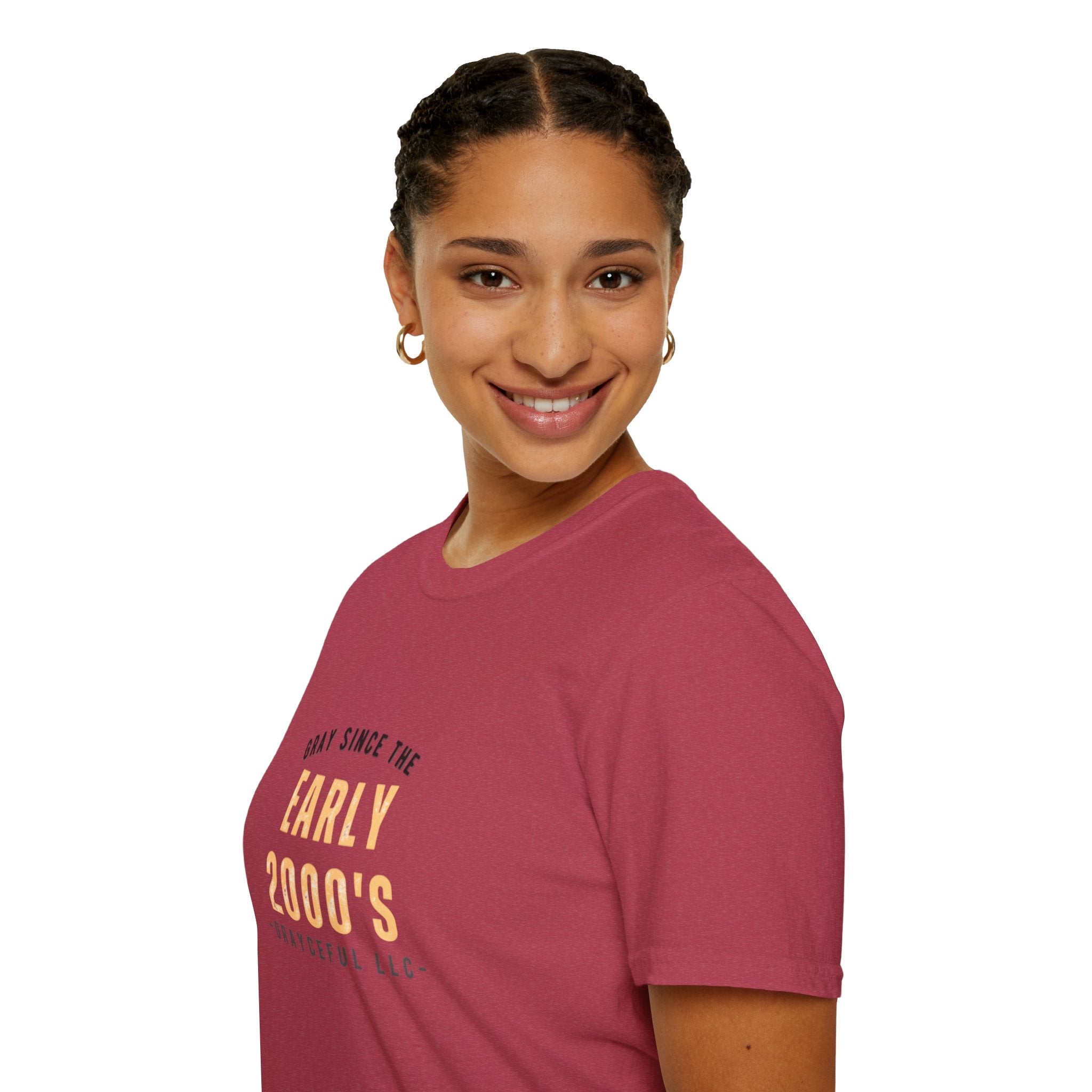 Unisex Softstyle Cotton Crewneck T-Shirt: Minimalist Casual Tee