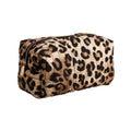 Leopard Quilted Cosmetic Bag