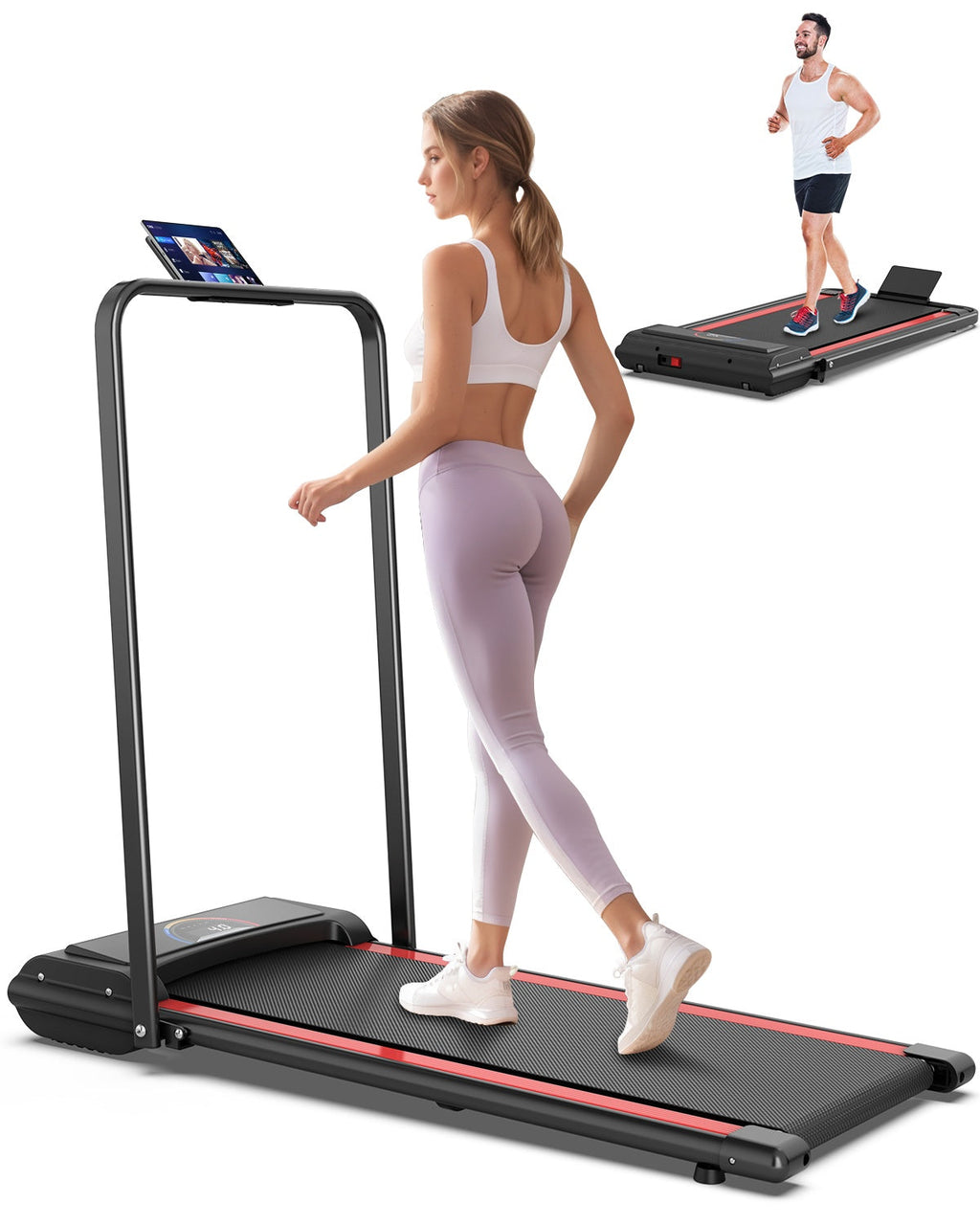 Folding Home Treadmill – Compact Walking & Running Machine