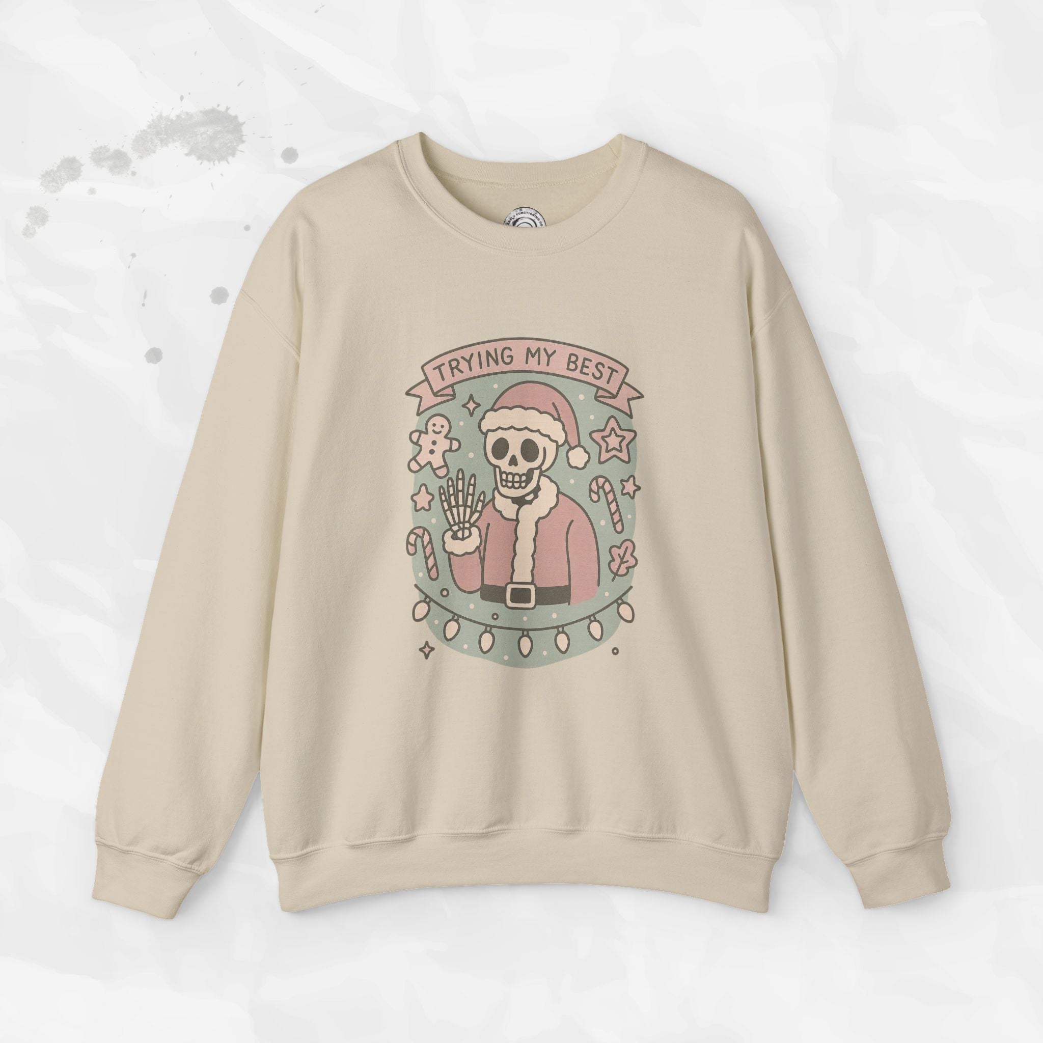 Trying My Best – Crewneck Sweatshirt