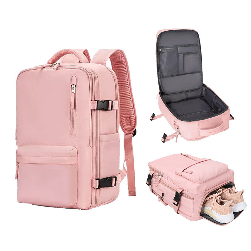 Women's Quilted Travel Backpack - College, Business, Everyday - Image 21