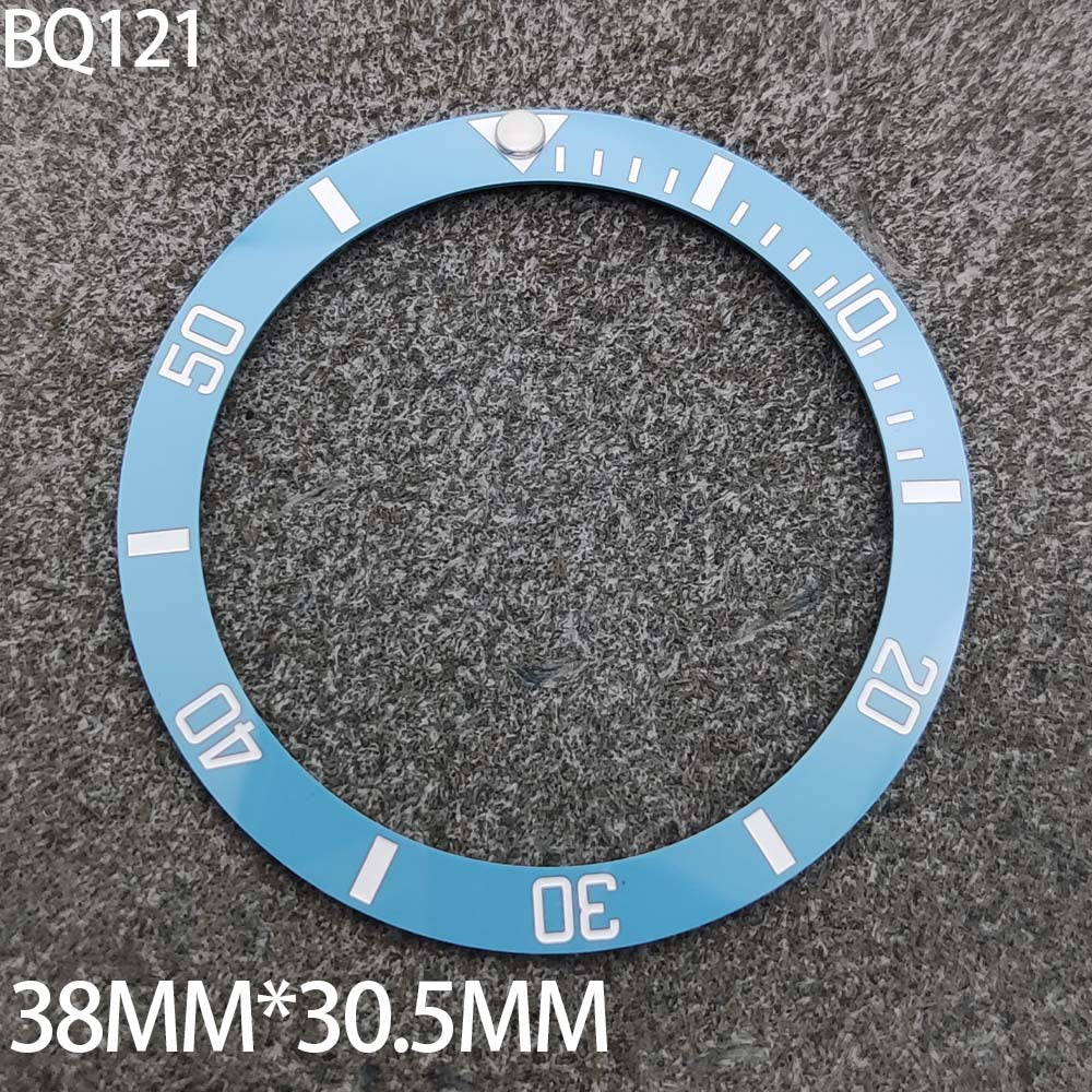 Blue Ceramic Bezel With Luminous Markers On The Outer Ring