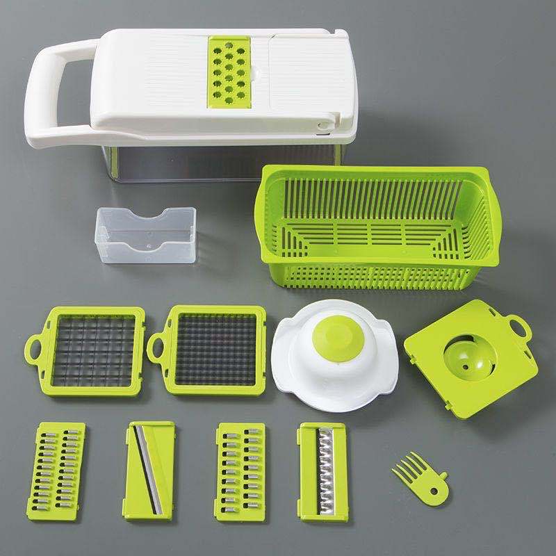 Multifunctional Kitchen Vegetable Cutter: Slicing & Dicing Tool