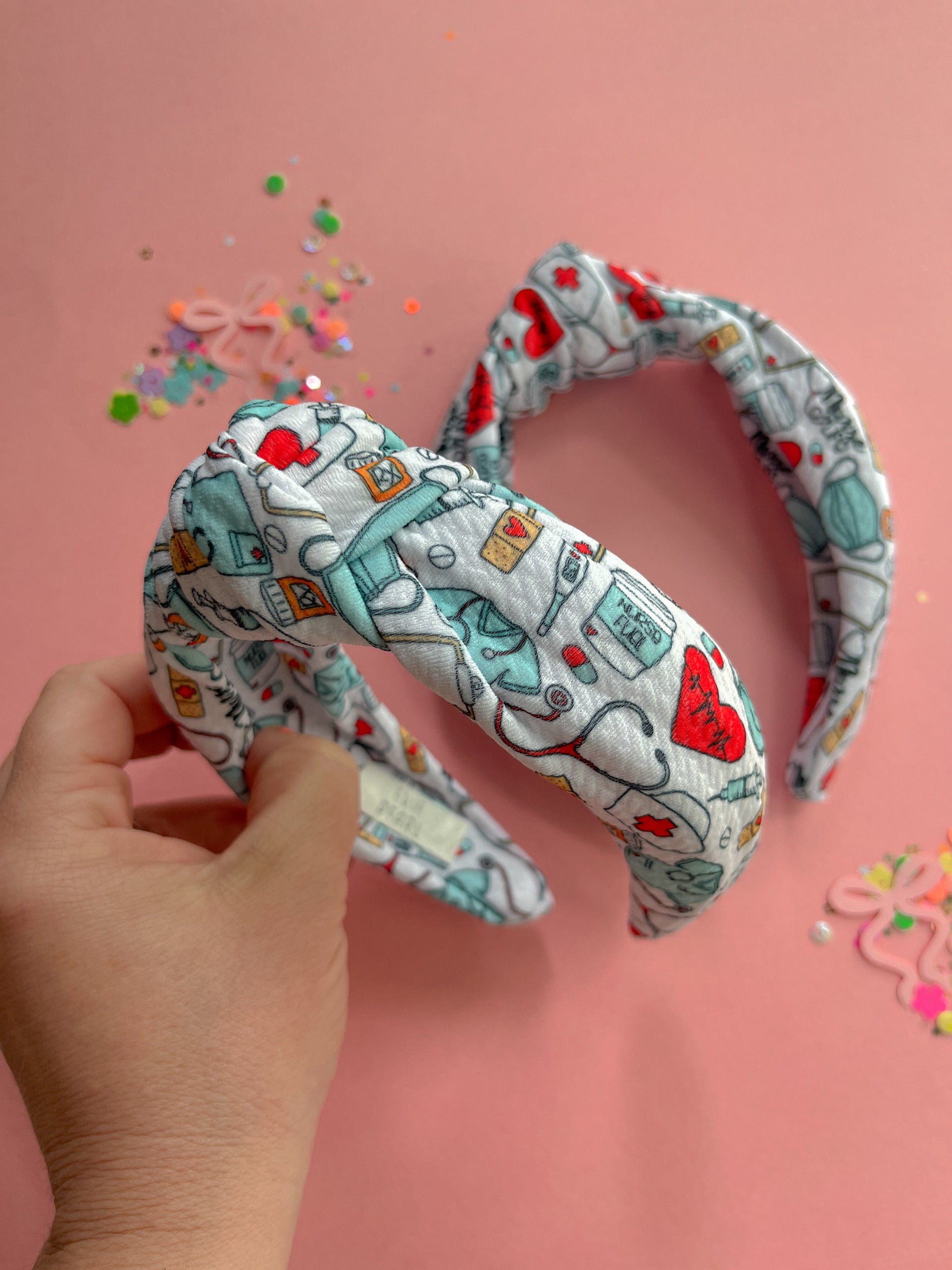 Nurse Life Knotted Headband for Girls & Women