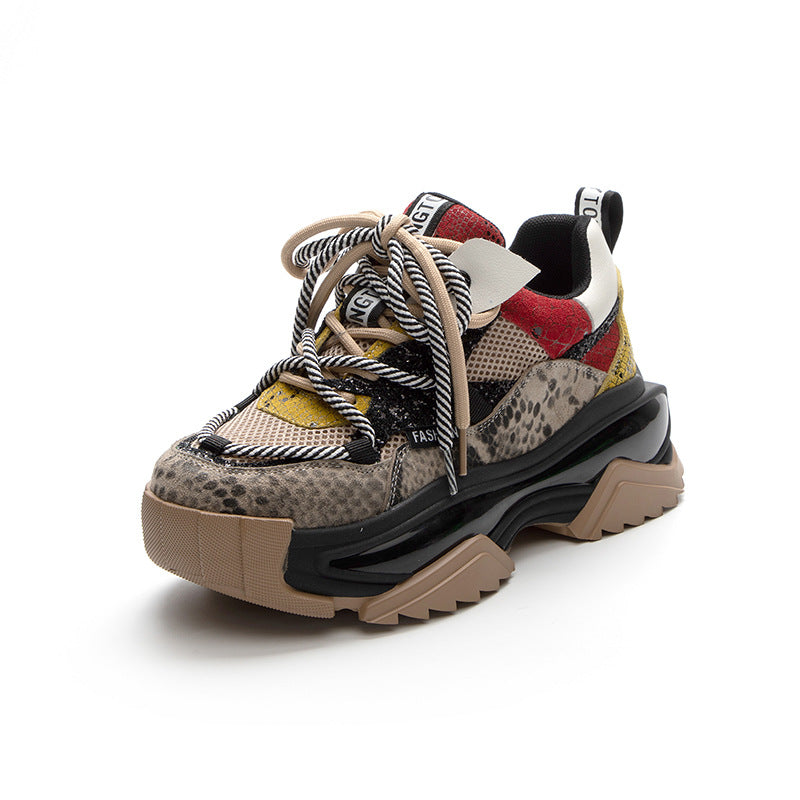 Trendy Harajuku Chunky Platform Sneakers for Women - Image 5