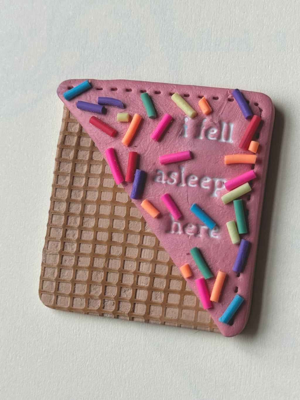 Unique Ice Cream Bookmark for Fashion Enthusiasts