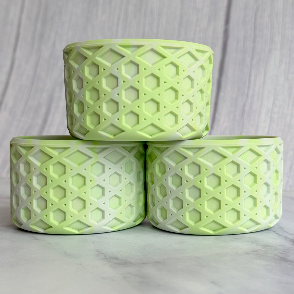 LIME OMBRE Waffle Boot