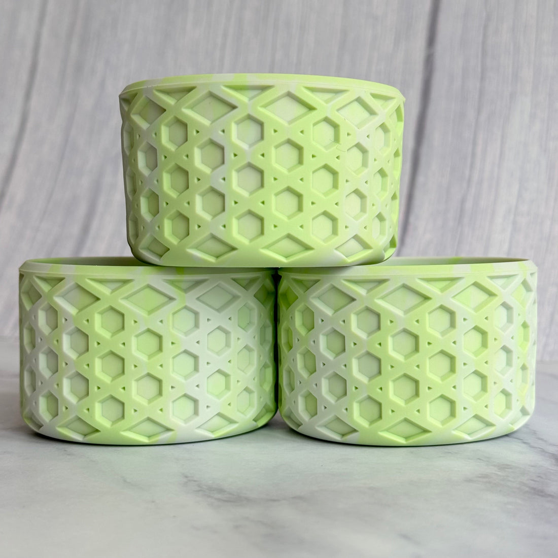 LIME OMBRE Waffle Boot