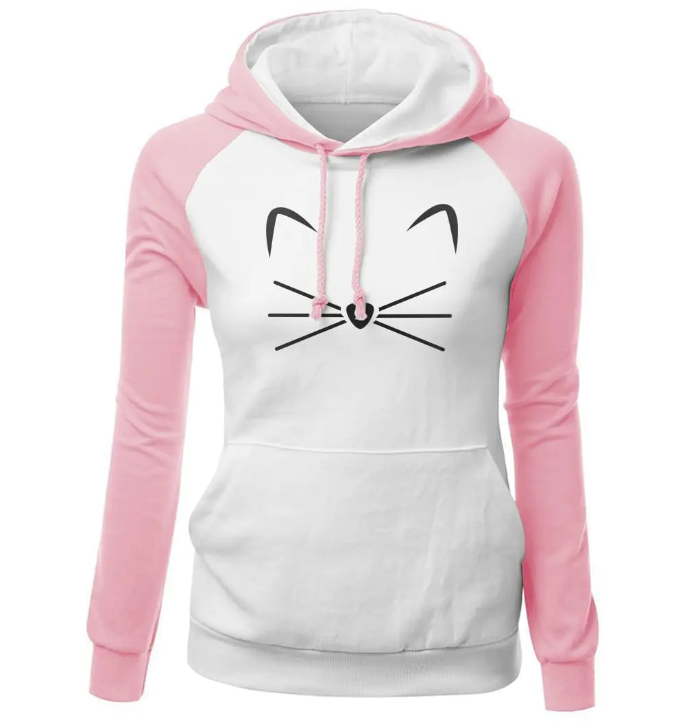 Women's Autumn Winter Coat and Hoodie Set