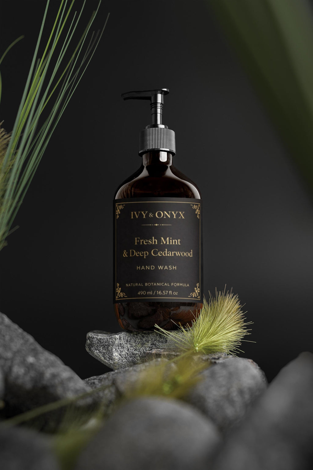 Fresh Mint & Deep Cedarwood Hand Wash 490ml