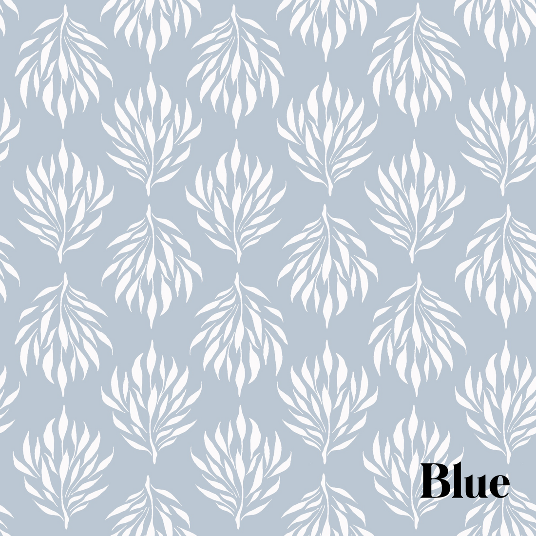 Amorette Floral Removable Wallpaper in Blue, Pink and Mint