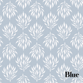 Amorette Floral Removable Wallpaper in Blue, Pink and Mint