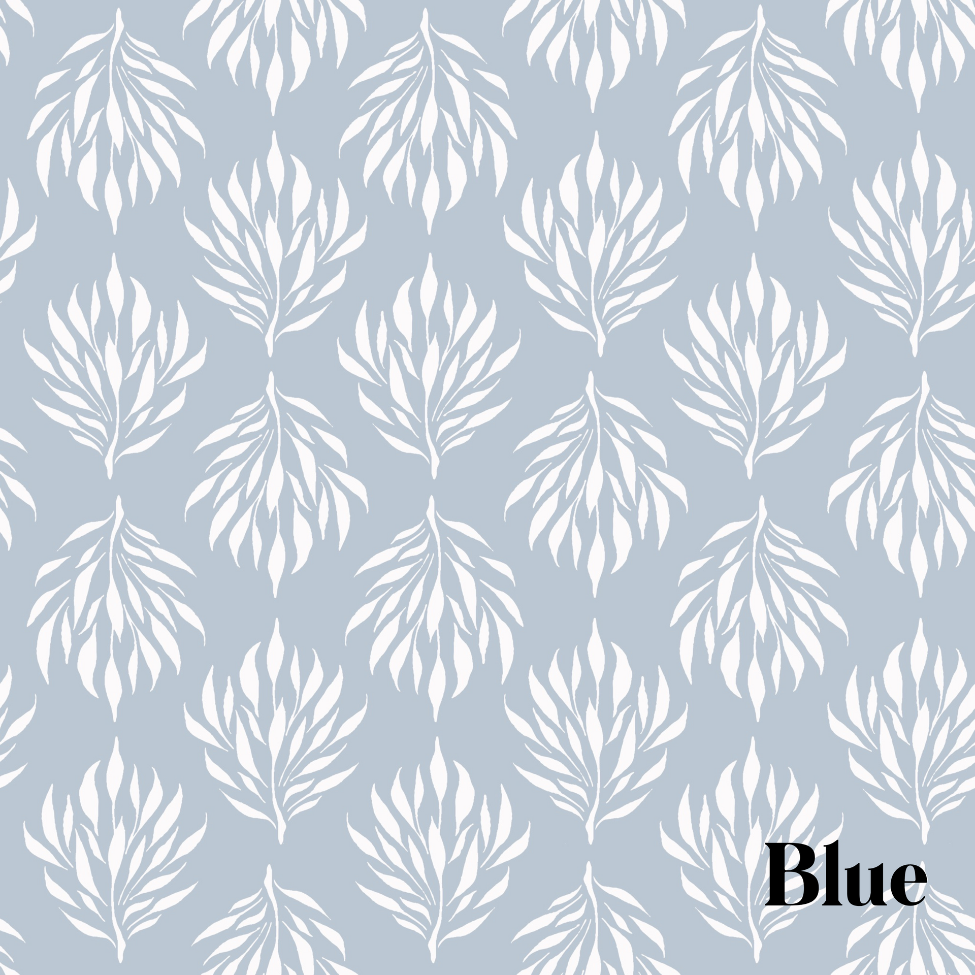Amorette Floral Removable Wallpaper in Blue, Pink and Mint
