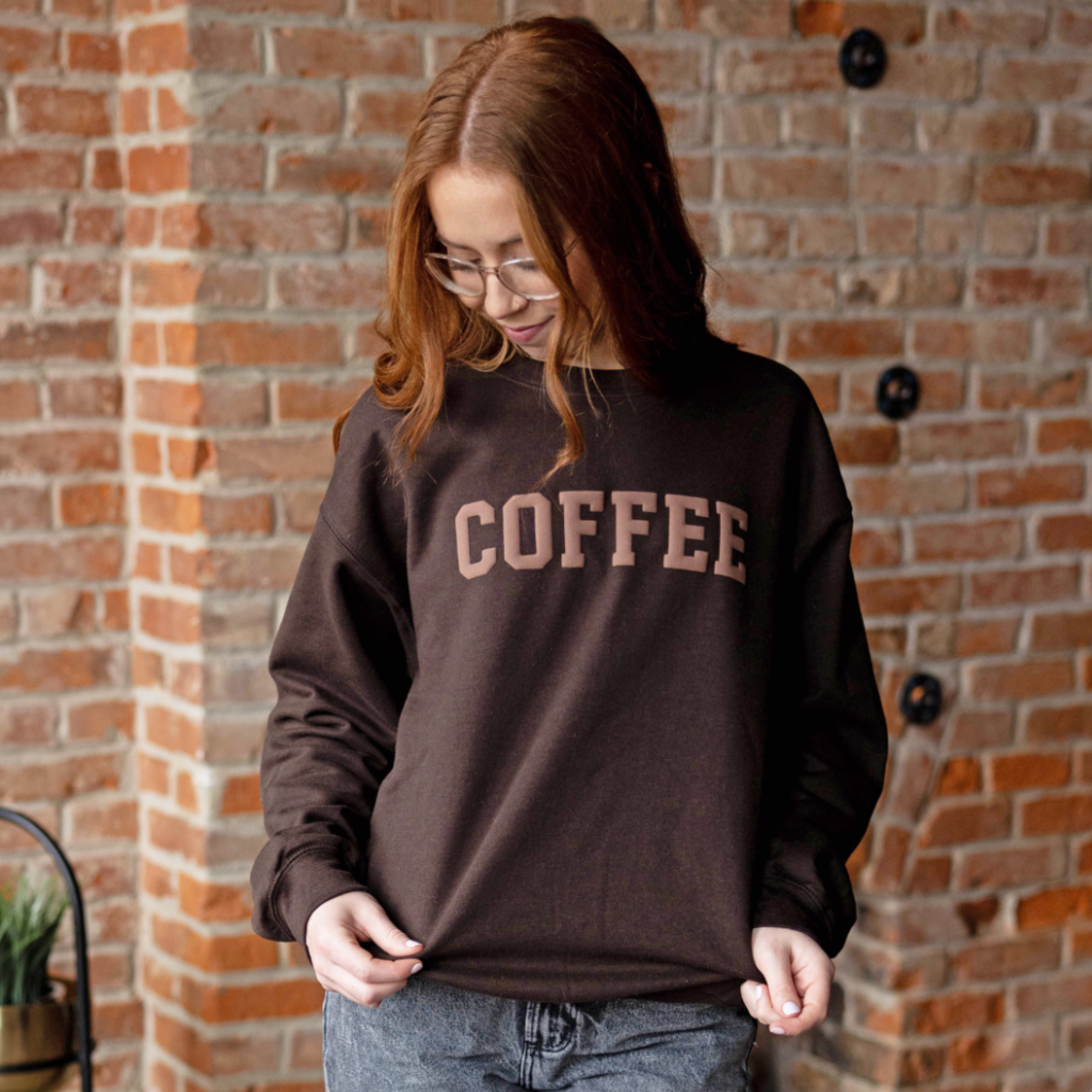 Custom Varsity Letter Game Day Sweatshirt