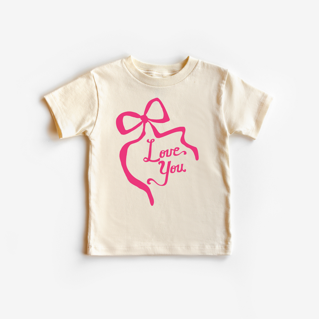 Love You Pink Coquette Bow