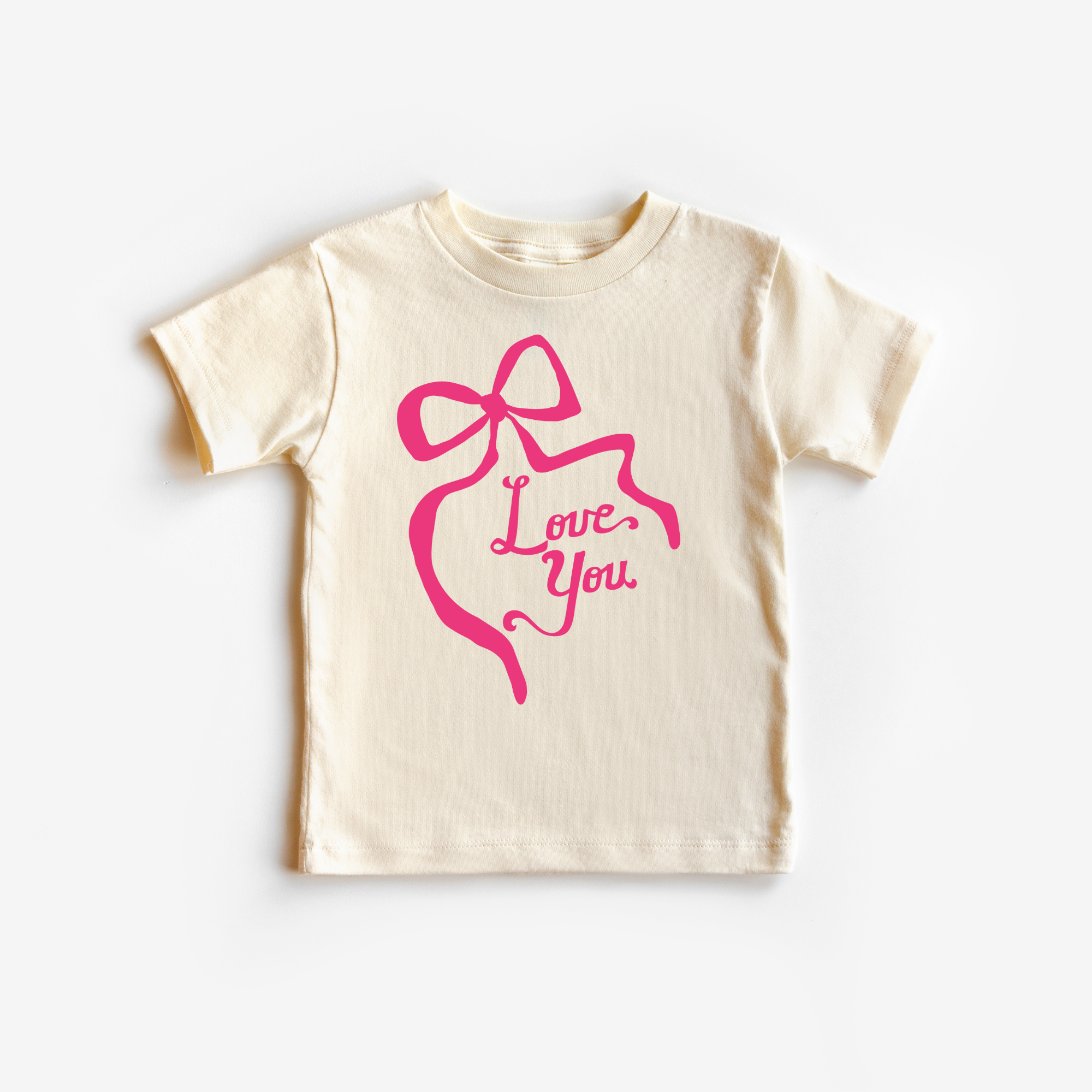 Love You Pink Coquette Bow