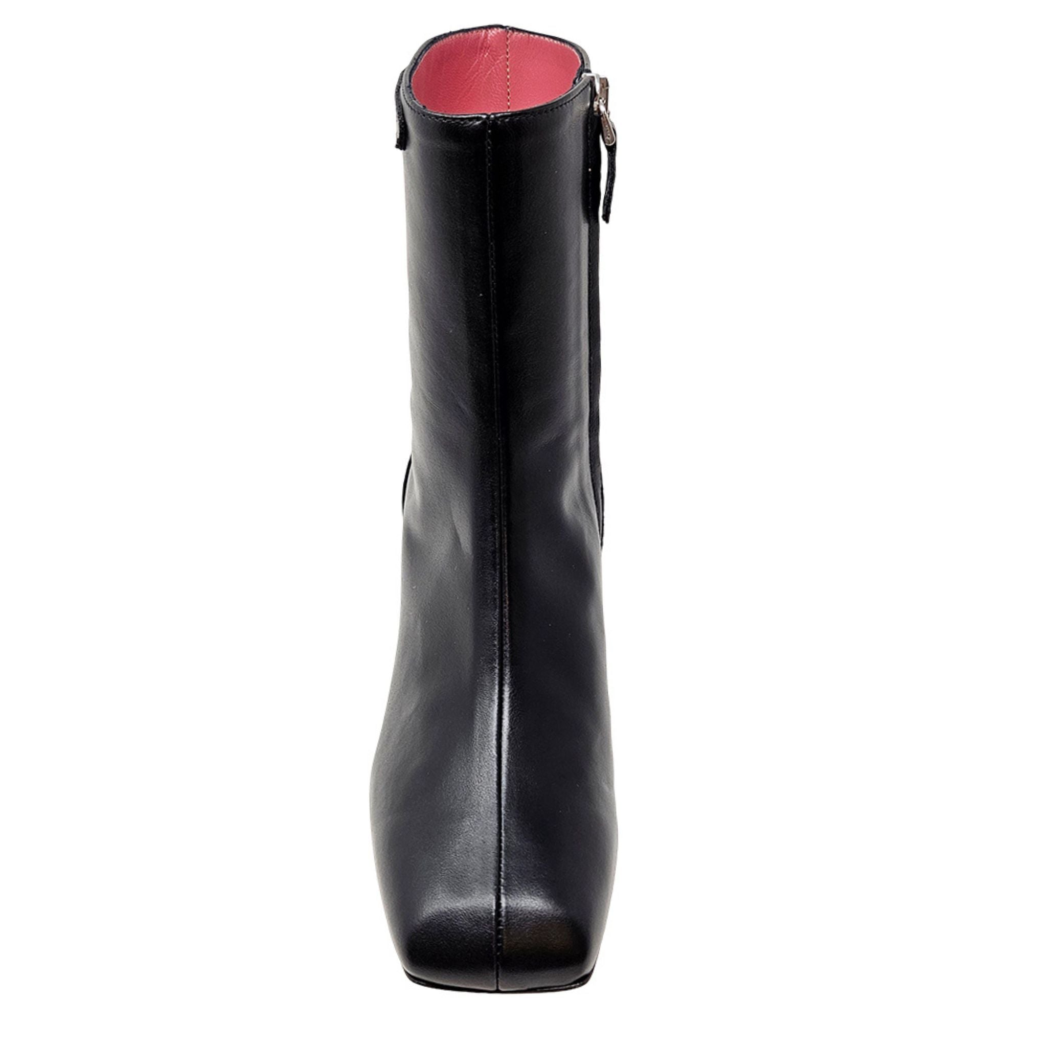 The Keli Black Ankle Boot