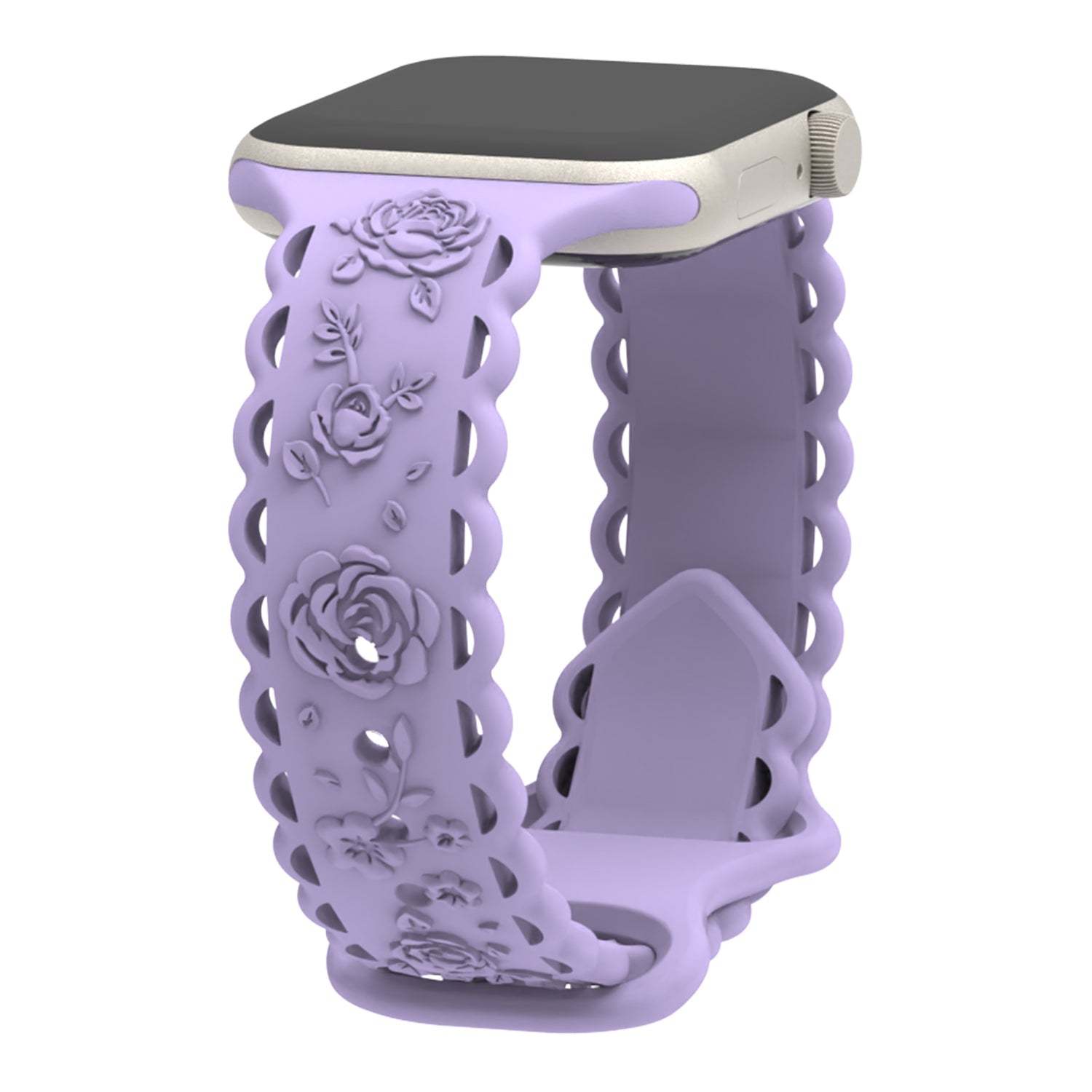 Rose Silicone Band