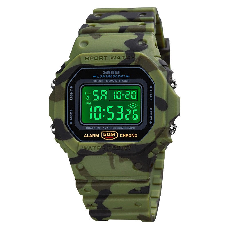 Unisex LED Digital Sports Watch Waterproof Military Tactical Gear