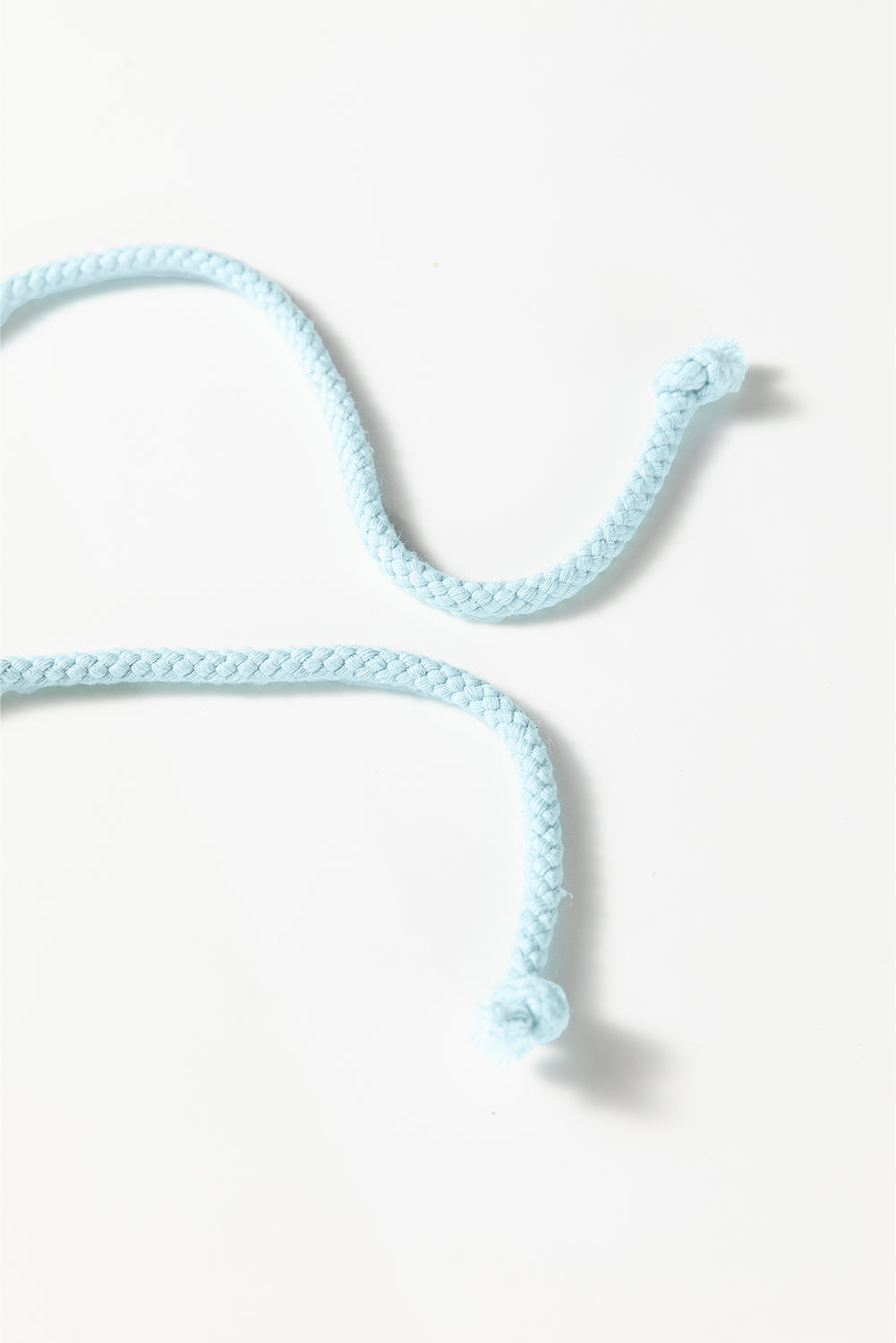 Mist Blue Drop Shoulder Puff Sleeve Crop Pullover Drawstring Wide Leg Pants Set